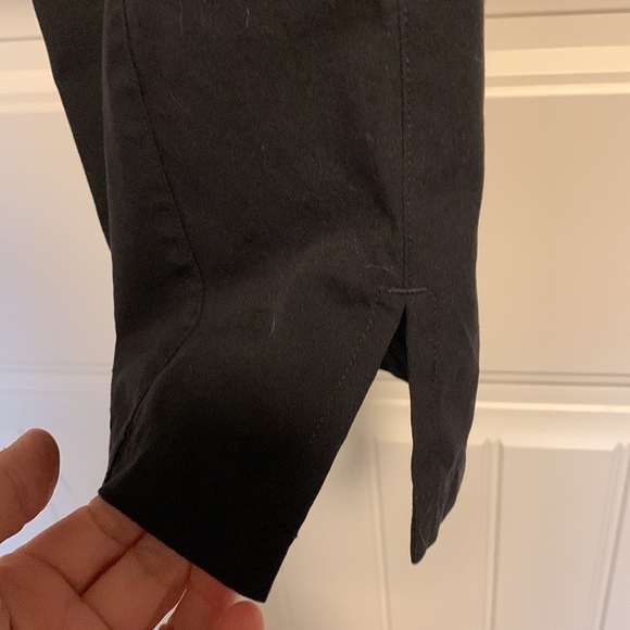 Adidas Womens Black Boot Cut Yoga Athleisure Pants Flat Front Size Small Lounge - Picture 5 of 13